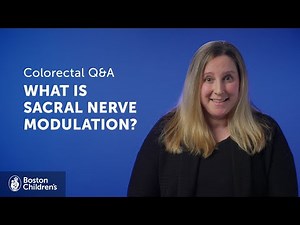 What is sacral nerve modulation? | Boston Children's Hospital