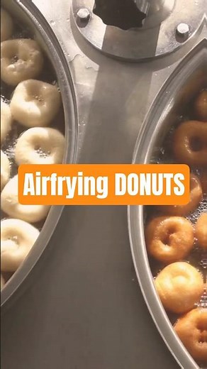 You Can Make Fluffy Donuts in Your Air Fryer From Biscuit Dough #AirFryerDonuts