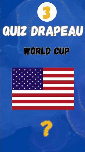 QUIZ DRAPEAUX COUPE DU MONDE 4🌍 | Arriveras-tu à reconnaître tous les pays ?