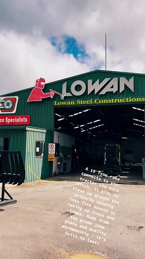 1.7K views | Stick Rake… Makes clean up a breeze… Available at Lowan Steel or Brandt Tractor #lowansteel #heywoodhydraulics #brandttractor #brandthamilton #heywood3304 #vicfarming #farmingaustralia #farmtok #farmingvic #farmingvideo #agriculture #farming #fireseason | Lowan Steel Constructions & Heywood Hydraulics | Facebook