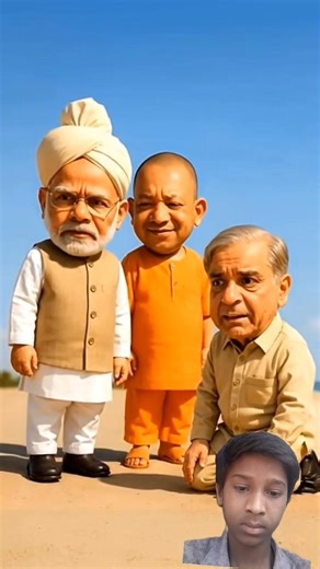 Funny Video: 🤣#Gadar 3: Ek Political Katha | Modi Ji, Yogi Adityanath & Shahbaz Sharif funny वीडियो