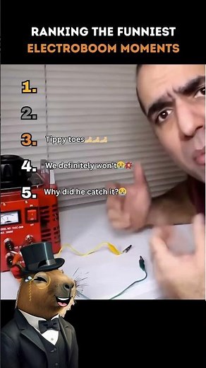 Ranking the Funniest ElectroBOOM Fails ⚡😂