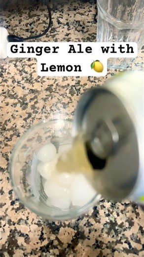 Ginger ale ASMR #asmr #fbreels #gingerale #drink #lemonbeverage #youtubeshorts #fypシ