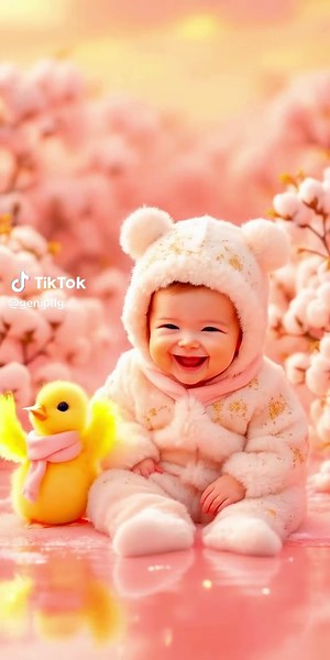 Cute Baby Playing with Mini Animals: Heartwarming Moments