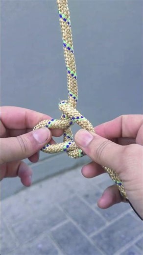 Slipped Overhand Stopper Knot (Easy Quick-Release)