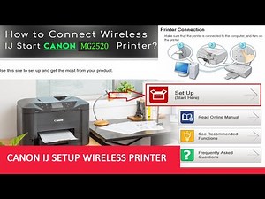 How To Download Printer Driver Canon PIXMA (MG2520 or MG2470) Series?