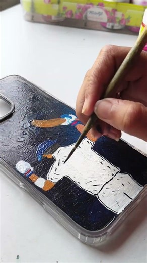 diy phone cover / phone case paining#diy #art #shorts #shortsvideo #viral