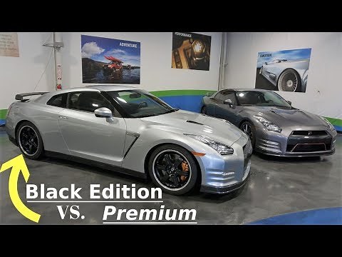 Nissan GT-R Black Edition vs. Premium! What's Different?!