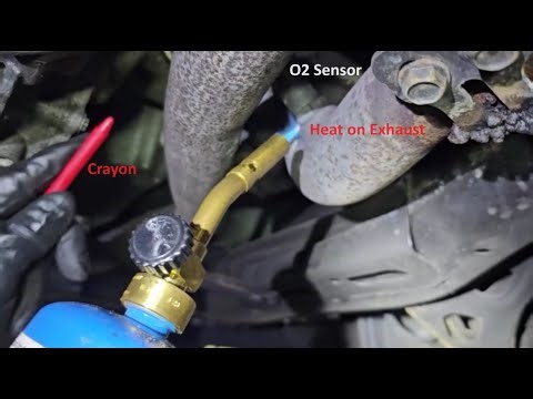 Remove a "Rust Welded" O2 Sensor off any exhaust, Quick & Easy in under 5 Minutes!