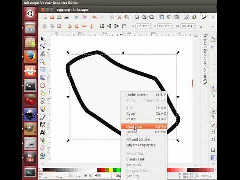 Inkscape: using Inset / Outset tools