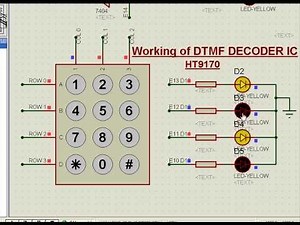 DTMF ring tone Decoder in action