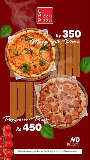 LaPizzapizza introduces the new 8-inch pizza size. The same flavor you love — now in a size that’s perfect for your everyday cravings. . Cheese Pizza @ 350 🧀 All Other Varieties @450 🍅🫒🍄🍕 . Smart size. Smart price. Same LaPizzapizza taste. . #lapizzapizza #delicious #PizzaLovers #BaluwatarEats #FoodieNepal | La Pizza Pizza