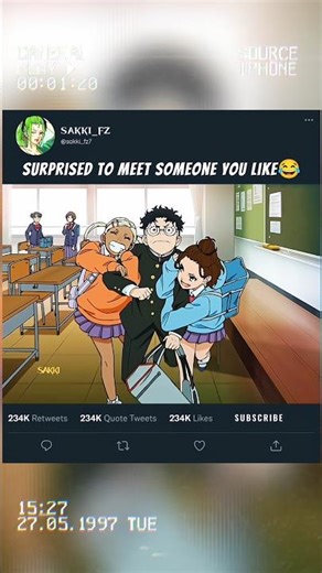 ‎☆Surprised to Meet Someone You Like😂 ☆