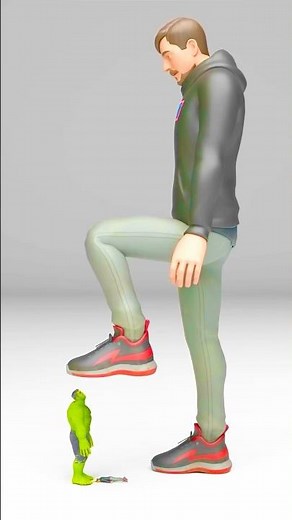 MrBeast vs Hulk: The Endless Stomp Battle! 💥👣 #gta