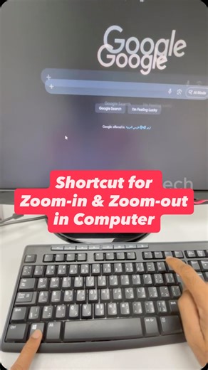 Rafee’s Tech on Instagram: "Shortcut for Zoom-in & Zoom-out! #computer #keyboardshortcuts #zoomin #zoomout #tech"