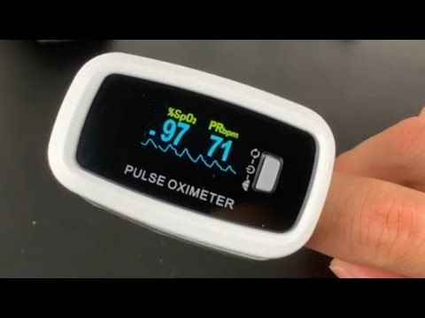 AccuMed CMS-50D1 Fingertip Pulse Oximeter Blood Oxygen Sensor SpO2