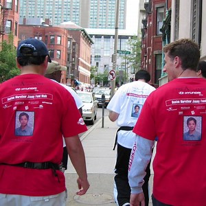 Erin and Matt started the Jimmy Fund Walk team, the A Team, in 1995 to support their friends’ son, Anthony, who had cancer. They still walk today – not only for those that lost their lives to cancer, like Anthony did – but for the survivors, too. | Jimmy Fund Walk for Dana-Farber