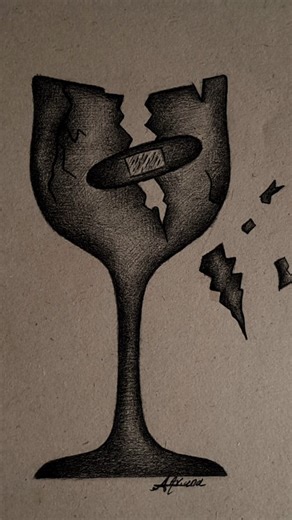 ✧₊☾⋆Ariana⋆☾₊✧ on Instagram: "One moment... and I was no longer art, just ruin🖤❤️‍🩹 . . . . . . #art #explore #viral #reels #trail #sketchbook #sad #fyp #explorepage✨"