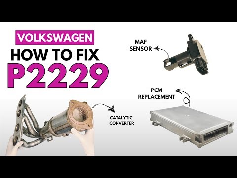 Volkswagen : Fixing the P2229 Engine Error Code with 3 Methods