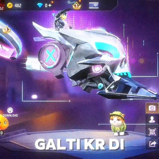 Entry Emote Free...😥 #freefire #garenafreefire #freestyle