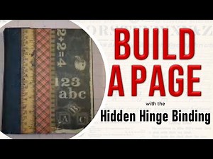 Build - A - Page Mini Album & Hidden Hinge Binding