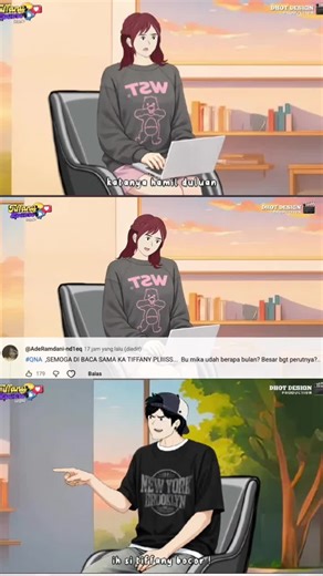 BU MIKA KE KANTOR _BABAKO🥰 #tomika #tiffany #dhotdesign #fyppppppppppppppppppppppp