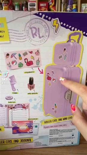 Unboxing Real Littles Mini Roller Case and Journal @anniegvideos