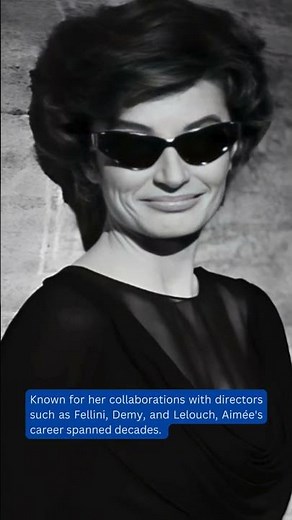 Farewell to a Legend: French Icon Anouk Aimée Passes Away at 92 🎬 #AnoukAimée #RIPAnoukAimée