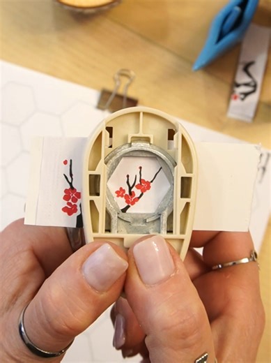 Creative Scrapbooking with Chopstick Wrapper Art