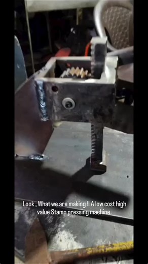 4.2K views · 42 reactions | Our New Product, Launching on 1st Jan 2026. A simple low cost brass stamp pressure machine, for your home , for your office and anywhere. #reelsinsta #reelsviral #LeatherCraft #leatherstampstools #leatherlogo | Cratly.com | Facebook