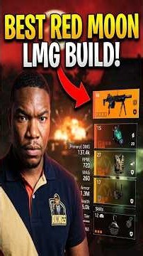 Why this LMG build is a MUST-HAVE for Division 2 Red Moon Events!