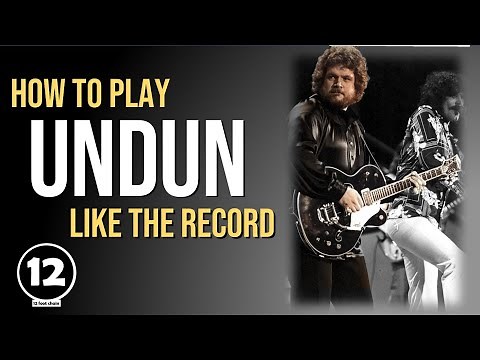 Undun - The Guess Who | Guitar Lesson