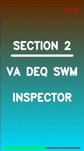 VA DEQ SWM Inspector Exam 2026 🚧💧 Latest Questions, Real Scenarios & Pass-Focused Prep