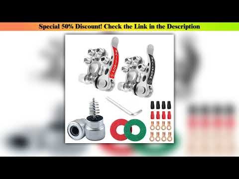 Limited Car Battery Terminal Quick Release Disconnect Battery Terminals Copper Wire Lugs Cable Clam