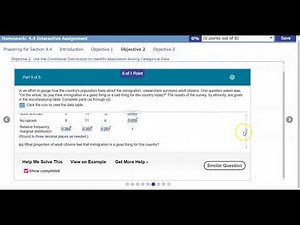 Math 14 4.4 Objective 2: Construct a Relative Frequency Marginal & Conditional Distribution