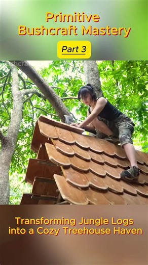Building a Treehouse for Bushcraft Survival