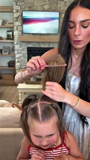 Summer Hairstyles - Part 1 😍🌼✨🍒🤭 Perfect for your toddler girls or even older girls! We did thjs