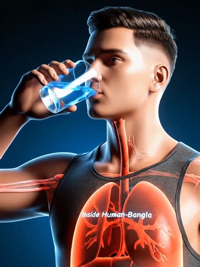 পানি খাওয়ার পর শরীরে ঘটে কি? জানুন ৫ সেকেন্ডে