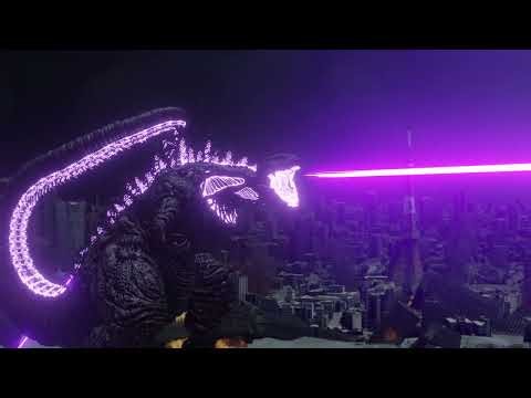 Shin Godzilla 2016 Purple Laser of Death Animation Test