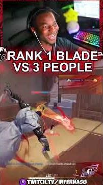 DO NOT 1 V 3 THE RANK 1 BLADE #marvelrivals #fyp #marvelrival #infernasu #fypviralシ