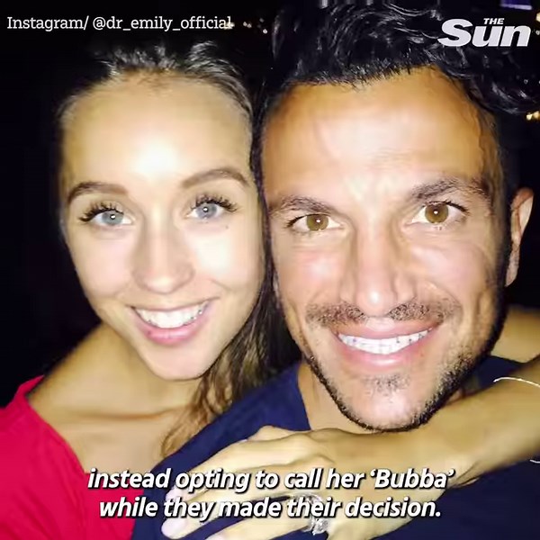61K views · 260 reactions | Peter Andre’s wife Emily reveals baby daughter’s name – admitting ‘it’s taken a while’. | The Sun | Facebook