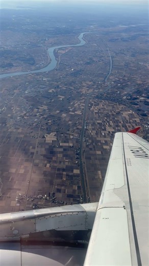 【4K高画質】空から見る成田市の様子✨️ #youtubeshorts #飛行機