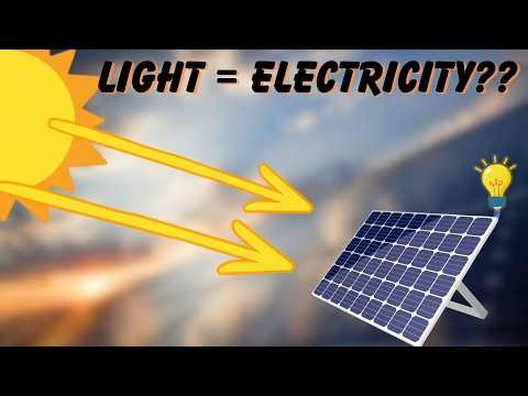 How Sunlight becomes Electricity? (The story of solar electricity)