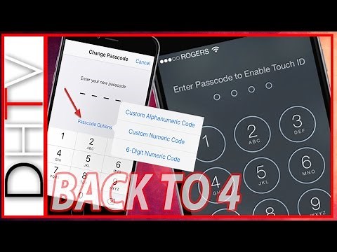 How To Get 4 Digit Simple Passcode Back On iPhone, iPad & iPod Touch With iOS 9