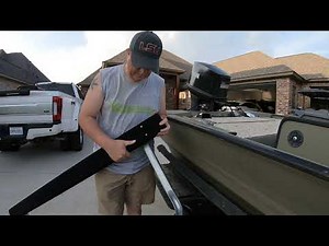 Fixing the boat trailer! new guides