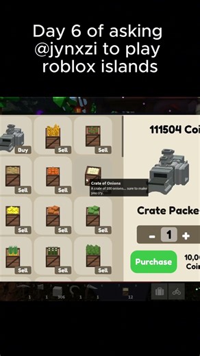 Day 6 of asking ‪@Jynxzi‬ to play Roblox Islands #roblox #bouncingball