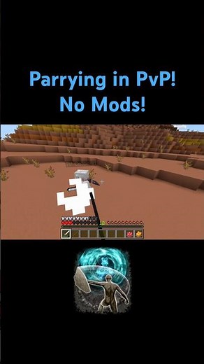 Parrying with Commands! #commandblocks #gaming #minecraft #pvp #minecraftcommands