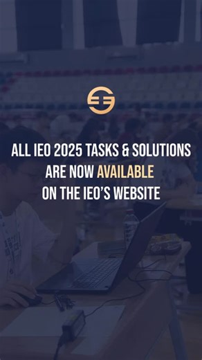 The IEO / International Economics Olympiad on Instagram: "💡 Curious what IEO contestants are solving? Past Economics, Finance, and Business Case tasks are now available! 📚 Use them to practice, prepare, and challenge yourself for the IEO 2026! 🌐 Check all tasks and solutions via the link in bio and stories"