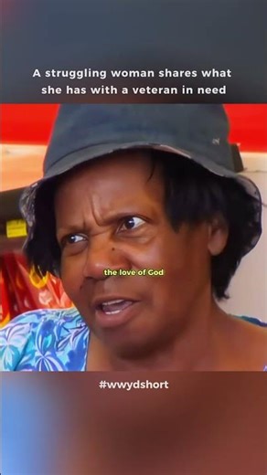 She got me emotional 😥❤ #socialexperiment #humanity #kindness #shorts #respect #emotional