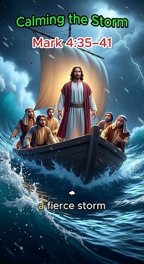 Calming the Storm Explained | Miracle of Jesus #miracle #jesus #godswordtoday #god